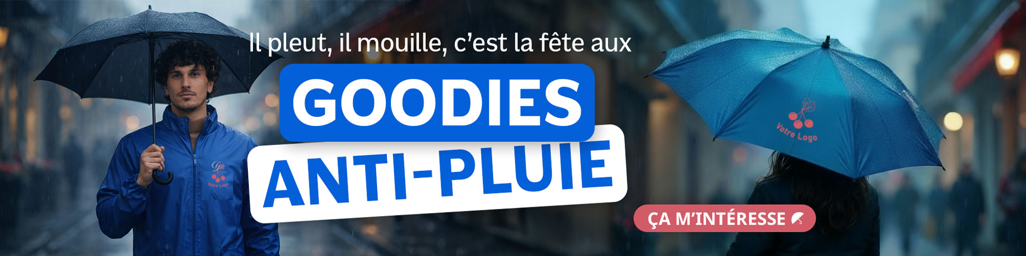 Parapluies personnalisés avec logo : c'est la journée mondiale des parapluies