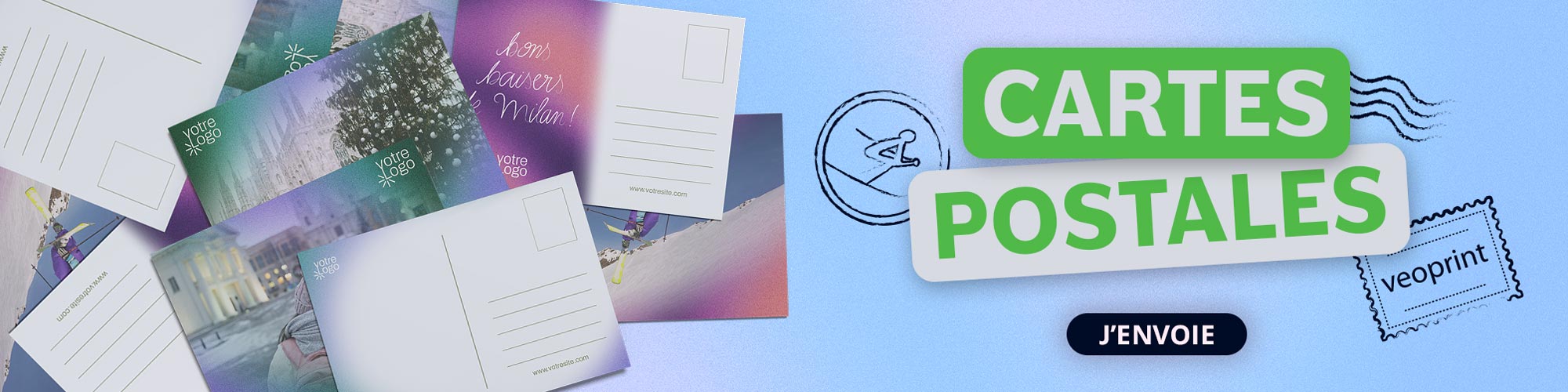 imprimez vos cartes postales personnalisées 