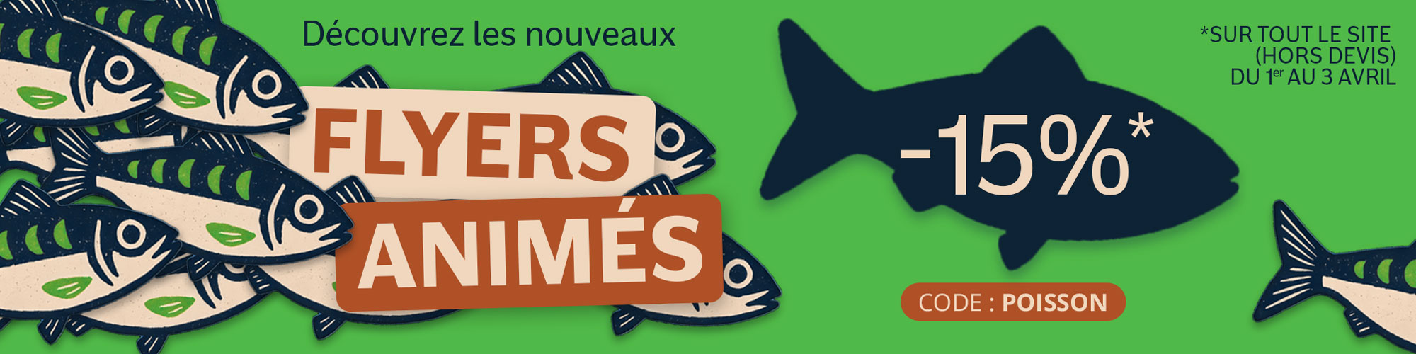 Promo poisson d'avril