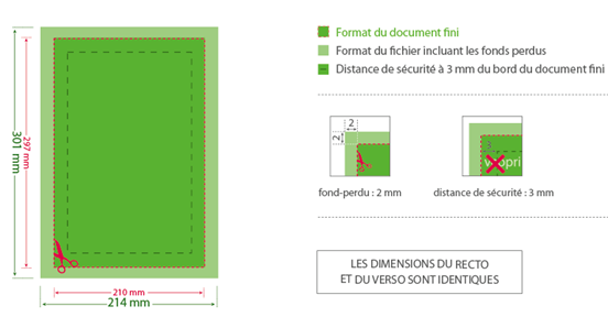 Enveloppes Luxe Carrées impression Pantone OR 871 à bords perdus