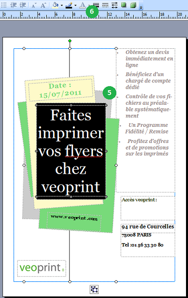 Définir flyer publisher 2007
