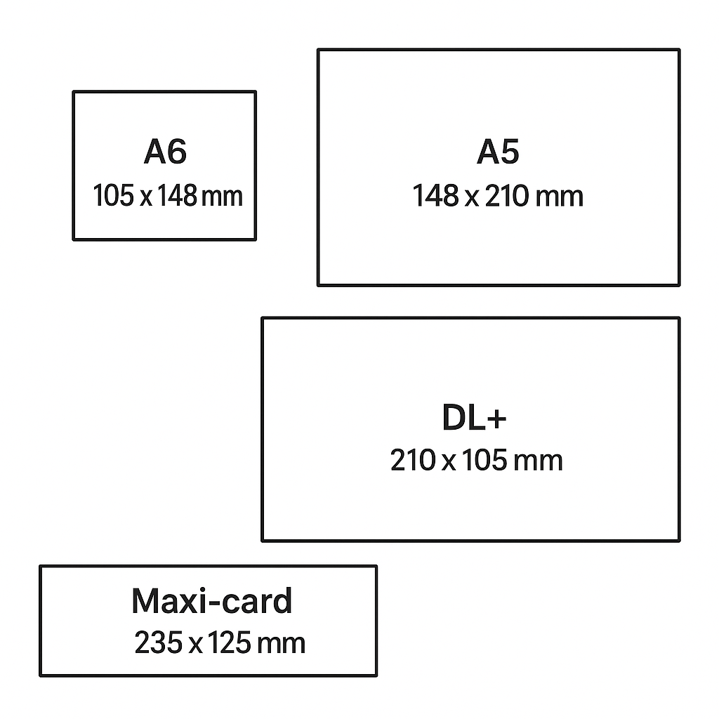 Formats enveloppes
