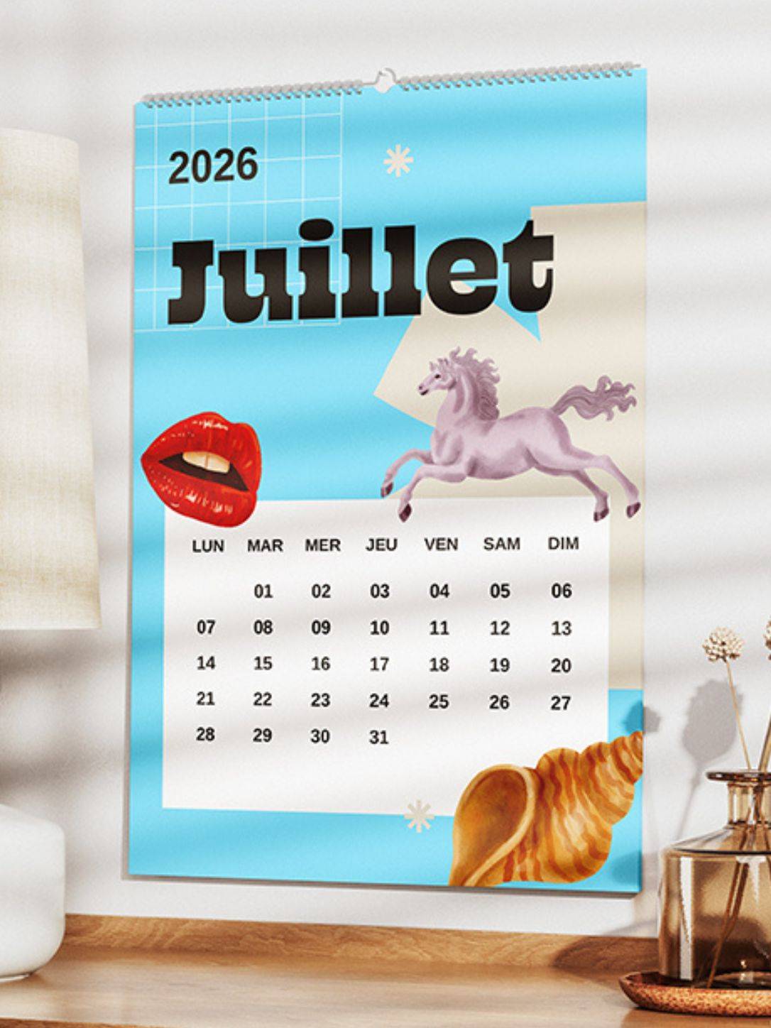 calendrier mural
