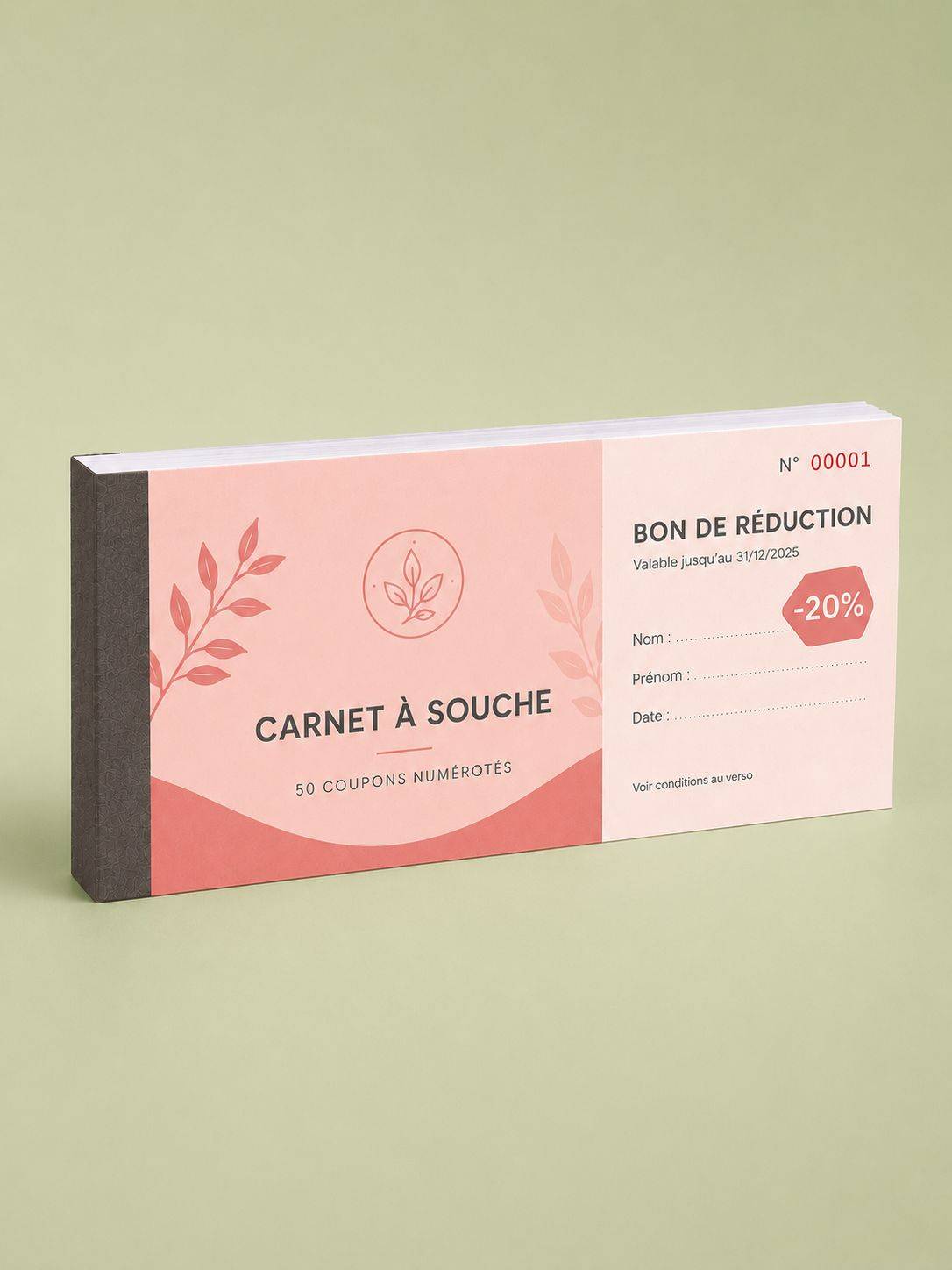 carnet à souche