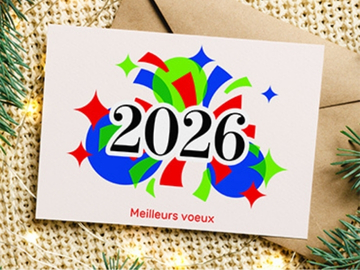 Cartes de vœux pour vos clients