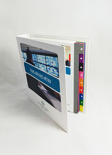 Réalisation Papeterie