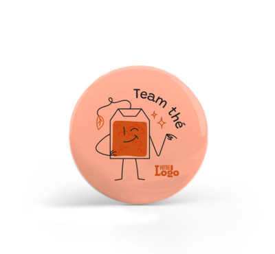 badge aimant&eacute; 3,8 cm personnalisable