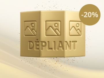 dépliants en promo