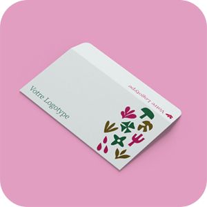enveloppes logotées