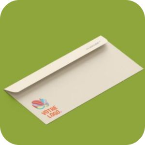 enveloppes logotées