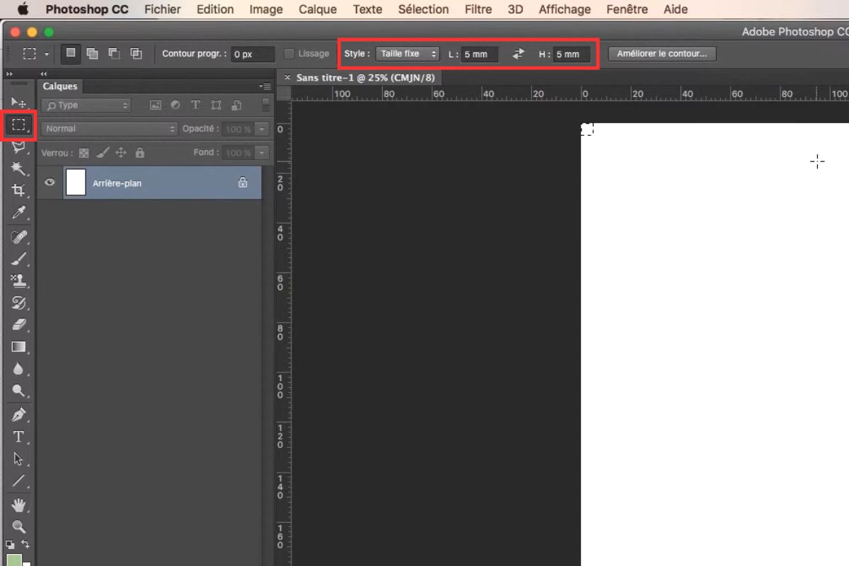 cr&eacute;er un fichier d'impression sur photoshop