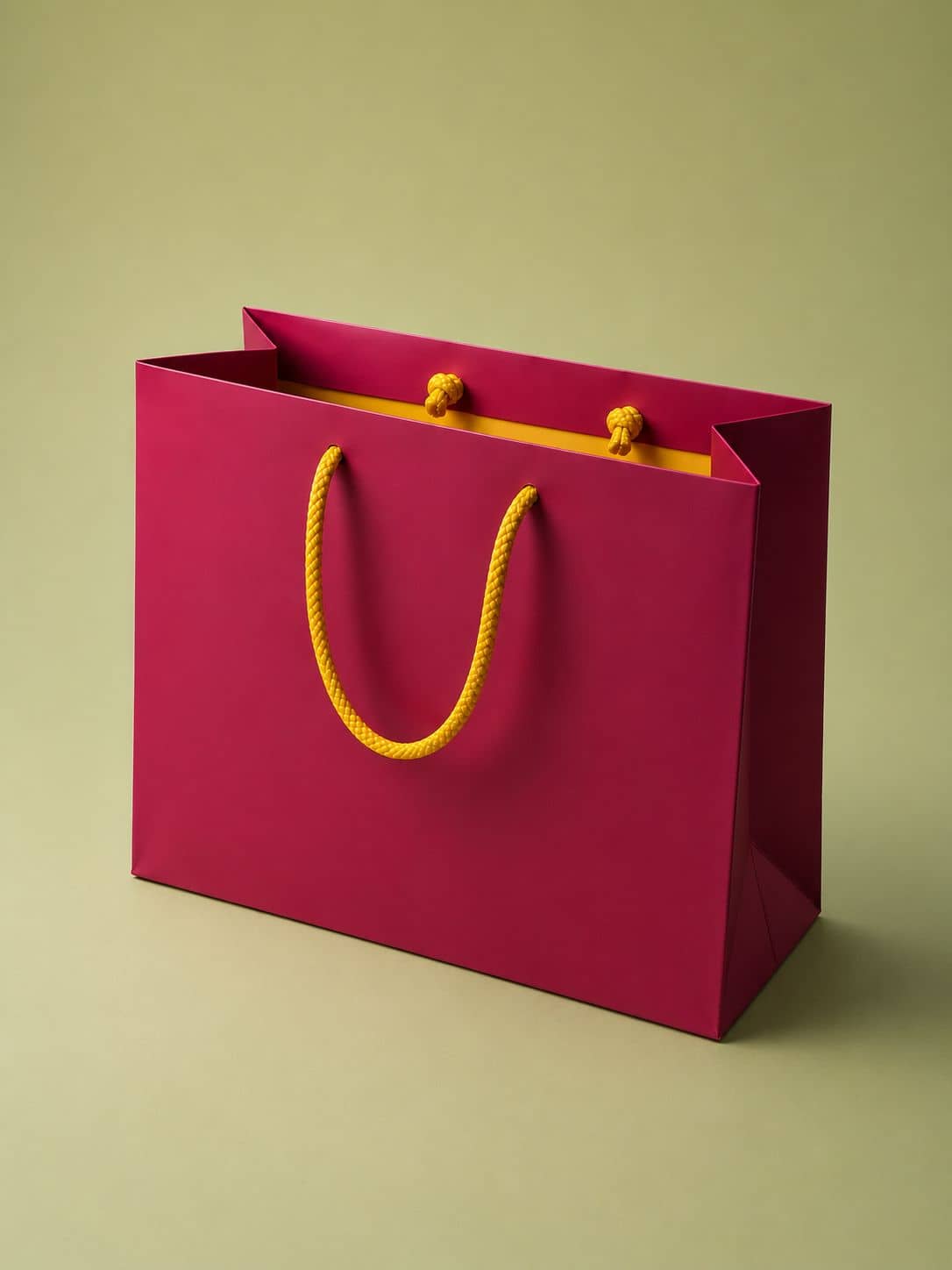 sac papier &agrave; cordelettes