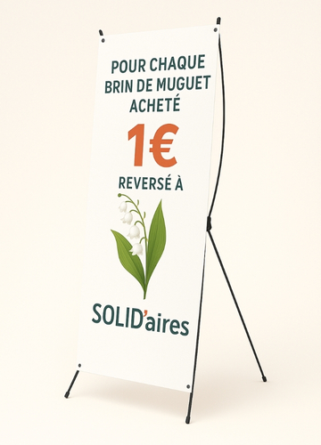 Kakemono pas cher x-banner