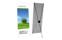 exemple de structure d'un kakemono de type x-banner