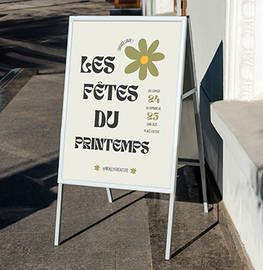 Chevalets de rue - Stop Trottoir