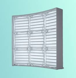 Stand parapluie courbé rétro-éclairé