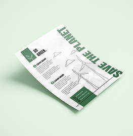 Flyers éco-responsables